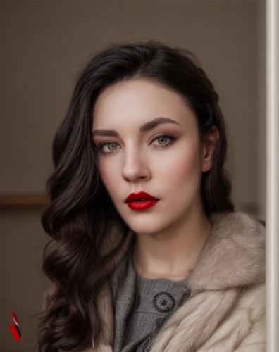 red lips,red lipstick,cruella,eurasian,retouching,fashion vector,women's cosmetics,on a red background,birce akalay,portrait background,red russian,romantic look,georgia,natural cosmetic,photoshop manipulation,lipstick,artificial hair integrations,retouch,youtube card,women fashion,Common,Common,Photography