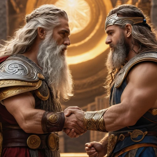 alliance,norse,gods,vikings,biblical narrative characters,holy 3 kings,sparta,gauntlet,gladiators,vilgalys and moncalvo,arm wrestling,holy three kings,fist bump,dwarves,greek gods figures,warriors,handshaking,brotherhood,greek mythology,lord who rings,Photography,General,Natural