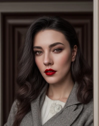 portrait background,retouching,red lipstick,red lips,digital painting,birce akalay,eurasian,vintage makeup,elegant,retouch,vintage woman,romantic portrait,veronica,cruella,elegance,vampire woman,woman portrait,young model istanbul,persian,fashion vector,Common,Common,Photography