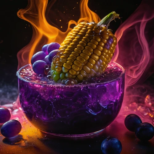 candy cauldron,pitaya,colada morada,mystic light food photography,cauldron,fruitcocktail,neon candy corns,pineapple cocktail,cocktail garnish,magical pot,aloe,cactus digital background,purple background,raspberry cocktail,maize,purple,colorful drinks,acai,purple wallpaper,ornamental corn,Photography,General,Natural