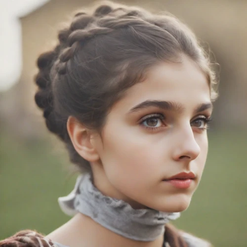 assyrian,miss circassian,young girl,thracian,portrait of a girl,girl in a historic way,young model istanbul,updo,girl portrait,mystical portrait of a girl,young woman,milkmaid,syrian,young lady,musketeer,romantic look,pretty young woman,braid,vintage girl,clove