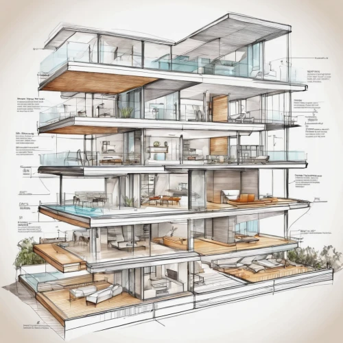 houses clipart,modern architecture,smart house,architect plan,condominium,kirrarchitecture,smart home,balconies,floorplan home,archidaily,architecture,arhitecture,apartments,multi-storey,jewelry（architecture）,glass facades,house drawing,an apartment,smarthome,residential tower,Unique,Design,Infographics