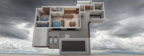 sky apartment,cube stilt houses,cubic house,cube house,sky space concept,an apartment,smart house,penthouse apartment,habitat 67,inverted cottage,mobile home,apartment house,modern architecture,3d rendering,miniature house,modern house,multi-storey,apartment building,two story house,residential tower,Common,Common,Commercial