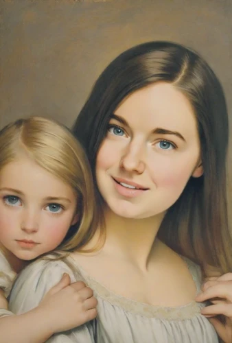 oil painting,the girl's face,little girl and mother,oil painting on canvas,child portrait,custom portrait,oil on canvas,david-lily,mother with child,church painting,mary 1,mona lisa,capricorn mother and child,mary-gold,aubrietien,mother and daughter,madeleine,the mona lisa,mulberry family,the mother and children