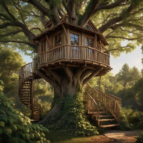tree house,tree house hotel,treehouse,house in the forest,tree top path,treetop,tree top,treetops,hobbiton,wooden house,tree stand,crooked house,tree tops,druid grove,oak tree,tree's nest,celtic tree,fairy house,home landscape,timber house,Photography,General,Natural