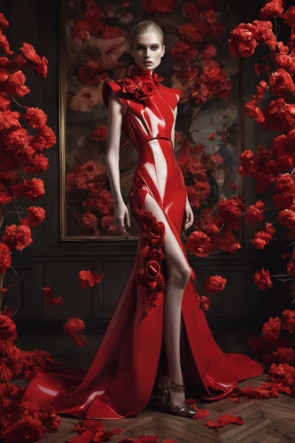 red carnation,red gown,red petals,silk red,red rose,lady in red,red magnolia,poppy red,red roses,man in red dress,red flower,red carnations,flower of passion,amaryllis,rouge,red gift,red flowers,fashion illustration,with roses,deep coral,Photography,Fashion Photography,Fashion Photography 01