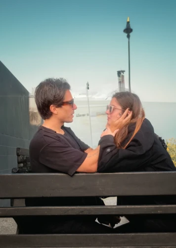 couple in love,bench by the sea,two people,couple goal,as a couple,outdoor bench,couple - relationship,man and woman,romantic portrait,benches,public space,man and wife,love couple,park bench,bench,parque estoril,love in air,young couple,pda,loving couple sunrise