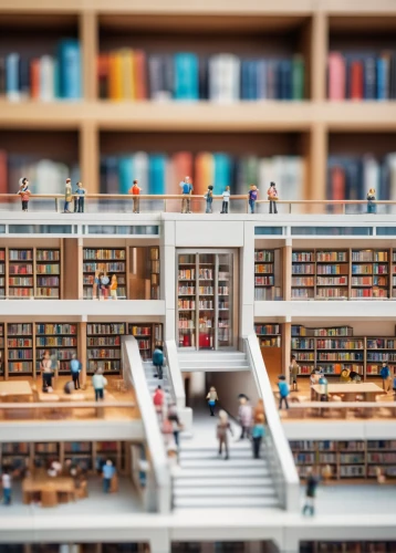 tilt shift,bookshelves,university library,library,bookshelf,bookstore,book wall,library book,miniature figures,digitization of library,book store,bookcase,bookshop,public library,shelving,shelves,the shelf,tiny people,librarian,old library,Unique,3D,Panoramic