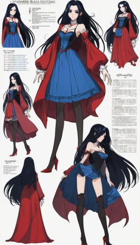 raven girl,scarlet witch,anime japanese clothing,super heroine,red riding hood,red cape,vax figure,goddess of justice,sewing pattern girls,little red riding hood,vampire woman,comic character,doll dress,long-haired hihuahua,vampire lady,female doll,snow white,yulan magnolia,cape,kotobukiya,Unique,Design,Character Design