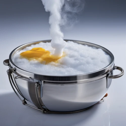 saucepan,cookware and bakeware,congee,foamed sugar products,steamed rice,baking powder,evaporated milk,sousvide,cooking salt,cooking pot,boiled,strained yogurt,rice with fried egg,ladle,stovetop kettle,flour scoop,cooking book cover,feuerzangenbowle,creamed corn,boiling water,Photography,General,Natural