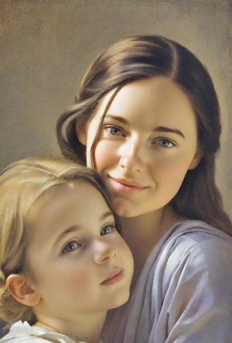 little girl and mother,oil painting,mother with child,oil painting on canvas,child portrait,capricorn mother and child,mother and daughter,photo painting,holy family,church painting,custom portrait,jesus in the arms of mary,mom and daughter,mother and child,mary 1,portrait background,jesus child,mother and father,christ child,mother kiss