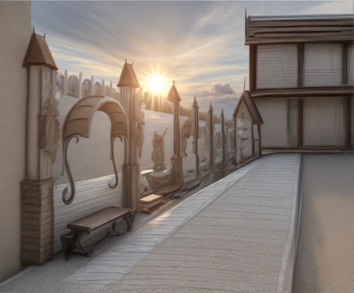 medieval street,3d rendered,3d rendering,3d render,townhouses,render,medieval town,wooden houses,3d fantasy,medieval architecture,3d model,escher village,knight village,townscape,3d modeling,model house,narrow street,digital compositing,medieval,concept art,Common,Common,Natural