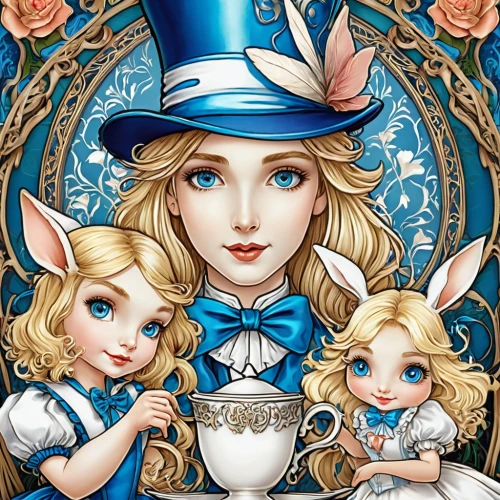 alice in wonderland,alice,coffee tea illustration,tea party collection,tea party,hatter,fairy tale character,teacup,children's fairy tale,tea card,porcelaine,fairytale characters,fairy tale icons,tea cups,wonderland,hans christian andersen,porcelain dolls,café au lait,tea time,teacups,Illustration,Retro,Retro 13