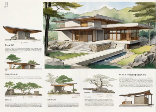 japanese architecture,asian architecture,chinese architecture,timber house,archidaily,floating huts,wooden house,ginkaku-ji,ryokan,tree house hotel,eco-construction,hanok,illustrations,japanese garden,japanese background,mountain huts,houses clipart,japanese garden ornament,mid century house,tree house,Unique,Design,Infographics