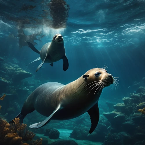 california sea lion,sea lion,sea lions,steller sea lion,aquatic mammal,marine mammals,fur seal,sea mammals,a young sea lion,seals,marine mammal,seal,sea animals,bearded seal,gray seal,cetacea,north american river otter,sea lion at the zoo,earless seal,sea life underwater,Photography,General,Fantasy