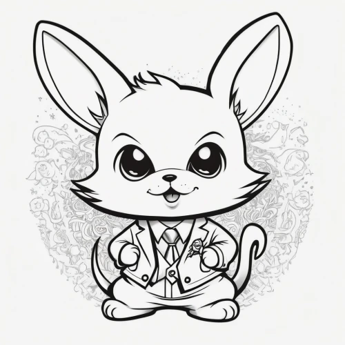 line art animal,line art animals,coloring page,deco bunny,coloring pages,fennec,bunny,easter theme,rabbits and hares,k badge,domestic rabbit,clipart sticker,rabbit,white rabbit,mascot,lab mouse icon,no ear bunny,wood rabbit,little rabbit,coloring pages kids,Illustration,Abstract Fantasy,Abstract Fantasy 10