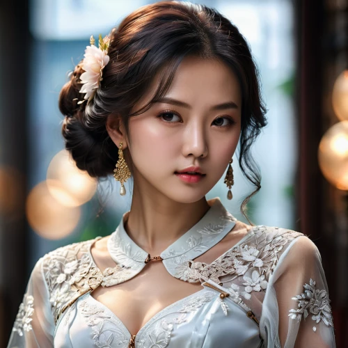 phuquy,hanbok,bridal,xuan lian,bridal dress,xiangwei,miss vietnam,vintage asian,elegant,vietnamese woman,asian woman,dongfang meiren,shuai jiao,ao dai,vietnamese,oriental princess,青龙菜,su yan,bride,rou jia mo,Photography,General,Natural