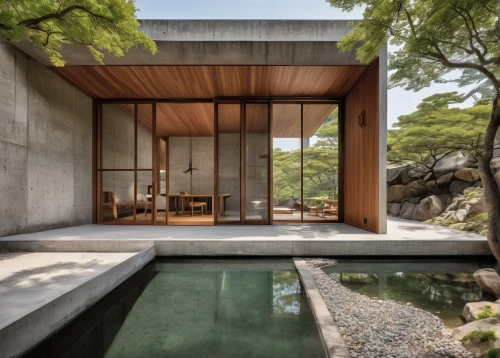 japanese architecture,ryokan,corten steel,asian architecture,dunes house,japanese zen garden,zen garden,pool house,summer house,cubic house,mid century house,archidaily,timber house,japanese-style room,house by the water,modern architecture,modern house,exposed concrete,wooden house,residential house,Unique,Design,Infographics