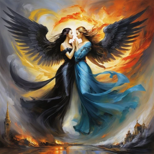 fire angel,angels of the apocalypse,angel of death,angelology,the archangel,archangel,uriel,death angel,baroque angel,dark angel,heaven and hell,black angel,fallen angel,firebird,the angel with the cross,holy spirit,flame spirit,dove of peace,dance of death,angel,Illustration,Paper based,Paper Based 11