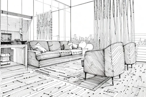 livingroom,living room,coloring page,contemporary decor,apartment lounge,sitting room,modern room,sky apartment,wireframe graphics,home interior,house drawing,wireframe,apartment,penthouse apartment,modern decor,modern living room,an apartment,interior design,3d rendering,interiors,Design Sketch,Design Sketch,None