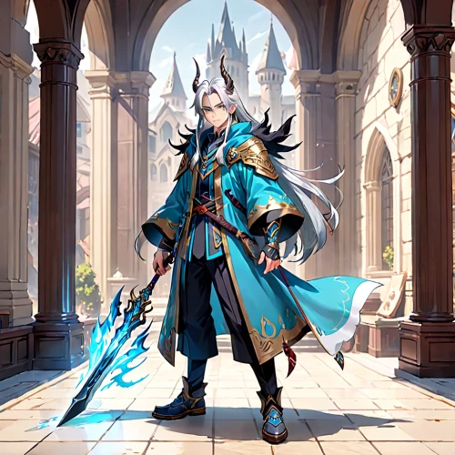 male character,dane axe,merlin,mage,aesulapian staff,kentaur,rein,vax figure,king sword,magistrate,magus,nelore,male elf,uriel,monsoon banner,yi sun sin,leo,melchior,swordsman,wuchang,Anime,Anime,General