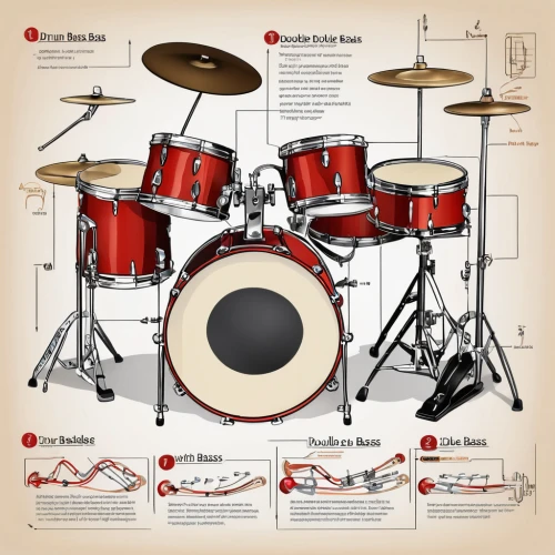 remo ux drum head,drum kit,drum set,bass drum,electronic drum,jazz drum,hi-hat,gong bass drum,percussion instrument,background vector,snare drum,korean handy drum,kettledrum,drumhead,paiste,drums,vector infographic,music sheets,toy drum,instruments musical,Unique,Design,Infographics