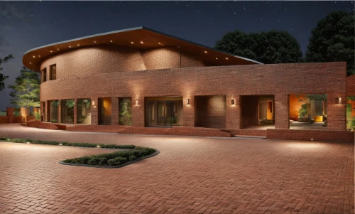 3d rendering,build by mirza golam pir,luxury home,brick house,render,residential house,modern house,landscape lighting,3d render,3d rendered,red brick,mid century house,luxury property,large home,brickwork,holiday villa,private house,exterior decoration,core renovation,crown render,Architecture,Commercial Building,Modern,Natural Sustainability