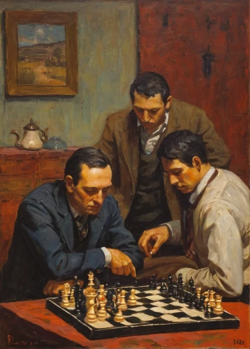 chess men,chess game,chess player,chess icons,chess,english draughts,play chess,chessboard,men sitting,chessboards,chess board,chess cube,exchange of ideas,players,game illustration,oil on canvas,advisors,ernő rubik,zhupanovsky,connect competition,Illustration,Paper based,Paper Based 16