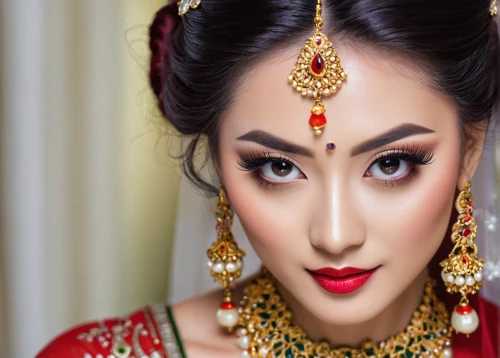 indian bride,bridal jewelry,bridal accessory,indonesian women,miss vietnam,oriental girl,oriental princess,asian woman,vintage makeup,gold ornaments,ethnic design,indian woman,portrait photography,asian culture,javanese,burmese,eyes makeup,vietnamese woman,golden weddings,dowries,Photography,Documentary Photography,Documentary Photography 25