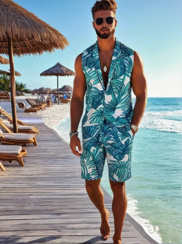 hawaiian,two piece swimwear,man's fashion,fiji,tropics,men's suit,piña colada,summer items,poseidon,luau,one-piece garment,plus-size model,punta cana,summer clothing,men's wear,sub-tropical,punta-cana,blue hawaii,aloha,tropical,Illustration,Black and White,Black and White 19