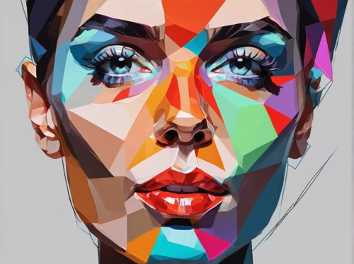 wpap,pop art style,cool pop art,multicolor faces,facets,pop art woman,adobe illustrator,pop art colors,prismatic,pop art effect,pop art girl,fashion vector,pop art,pop art people,polygonal,vector graphic,vector graphics,effect pop art,modern pop art,vector girl,Unique,3D,Low Poly