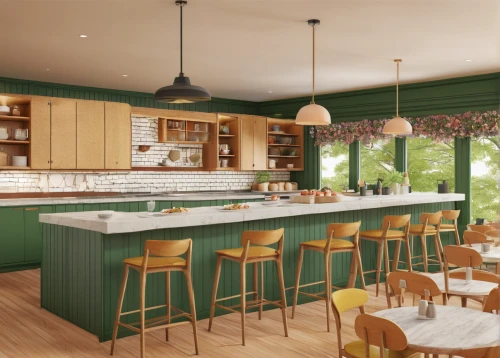 kitchen design,vintage kitchen,tile kitchen,chefs kitchen,kitchen interior,clover hill tavern,breakfast room,modern kitchen interior,kitchenette,victorian kitchen,kitchen & dining room table,kitchen remodel,big kitchen,bar stools,intensely green hornbeam wallpaper,3d rendering,modern kitchen,star kitchen,bistro,kitchen,Illustration,Realistic Fantasy,Realistic Fantasy 31