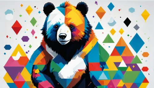 pandabear,nordic bear,panda bear,scandia bear,great bear,white bear,bear,bear kamchatka,wpap,panda,bears,bear market,giant panda,chinese panda,polar,grizzlies,adobe illustrator,the bears,bear bow,vector graphic,Unique,Pixel,Pixel 05