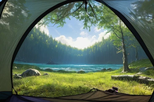 fishing tent,campsite,tent camping,camping tents,camping,tent,tent at woolly hollow,campire,tents,camping tipi,large tent,campground,roof tent,camping car,beach tent,camp,camping equipment,camp out,secluded,campers,Illustration,Realistic Fantasy,Realistic Fantasy 16