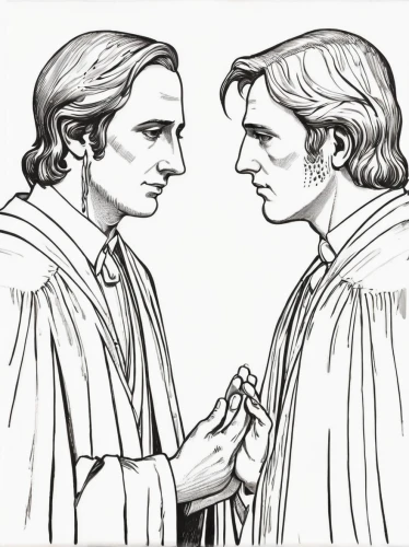 coloring page,senate,coloring pages,wise men,hand-drawn illustration,orange robes,rots,lord who rings,lawyers,vilgalys and moncalvo,coloring picture,shoulder length,clergy,barrister,vector image,contemporary witnesses,arguing,line-art,grooms,male poses for drawing,Illustration,Black and White,Black and White 34