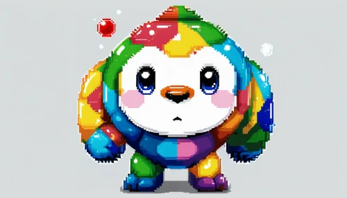 rainbow rabbit,pixaba,raimbow,pixel,rainbow unicorn,pixel art,rainbow background,pixel cube,rainbow pencil background,toy dog,rainbow color palette,knuffig,pixelgrafic,prism ball,rainbow tags,color dogs,rainbow pattern,kawaii panda,colorful doodle,canine,Unique,Pixel,Pixel 02