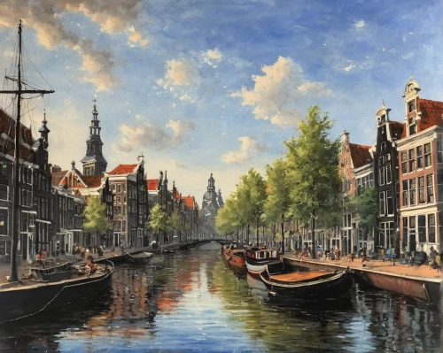 delft,amsterdam,dutch landscape,utrecht,dutch,the netherlands,canals,netherlands,grand canal,holland,flemish,groningen,speicherstadt,zaandam,rotterdam,hamburg,de ville,edam,dutch smoushond,hanseatic city,Illustration,Abstract Fantasy,Abstract Fantasy 14