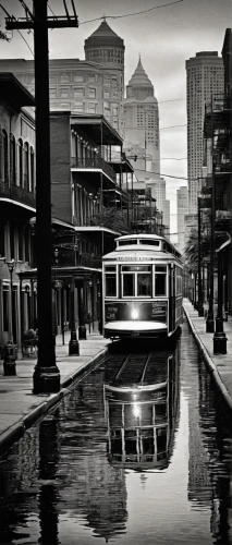 memphis tennessee trolley,new orleans,baltimore,water taxi,streetcar,grand canal,canals,street car,canal,riverboat,baltimore clipper,gondolas,waterway,cable car,cablecar,bayou la batre,blackandwhitephotography,cable cars,water bus,atlantic city,Illustration,Abstract Fantasy,Abstract Fantasy 19