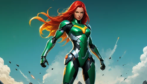 sprint woman,starfire,nova,captain marvel,symetra,super heroine,head woman,superhero background,fantasy woman,patrol,goddess of justice,firestar,aquaman,sci fiction illustration,phoenix,merc,marvel comics,huntress,mary jane,superhero comic,Conceptual Art,Fantasy,Fantasy 32