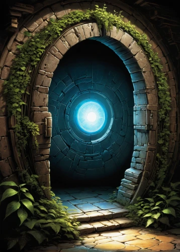 stargate,wall tunnel,keyhole,portals,dungeons,vault,play escape game live and win,threshold,fairy door,portal,dungeon,labyrinth,game illustration,druid stone,hollow way,the threshold of the house,charcoal kiln,portcullis,tunnel,knothole,Illustration,American Style,American Style 02