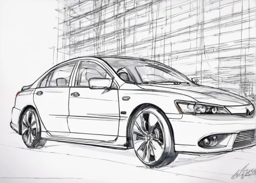 bmw 3 series (e90),alfa romeo 147,bmw 335,car drawing,bmw 3 series (f30),bmw 3 series,bmw 3 series (e46),bmw 1 series,bmw 3 series compact,bmw 5 series,alfa romeo 159,audi a4,lexus gs,audi a3,alfa romeo 156,bmw 315,bmw 135,mitsubishi lancer,mitsubishi lancer evolution,bmw 1 series (e87),Illustration,Black and White,Black and White 08