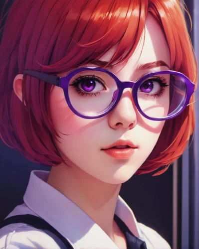 glasses,nora,girl portrait,custom portrait,portrait background,honmei choco,with glasses,kids glasses,fuki,twitch icon,librarian,colorpoint shorthair,reading glasses,girl studying,vector girl,study,artist portrait,cg artwork,pink glasses,girl drawing,Photography,Documentary Photography,Documentary Photography 37
