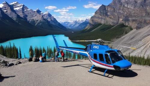 peyto lake,bell 206,bell 214,bell 212,lake louise,bell 412,icefields parkway,mount robson,canadian rockies,lake minnewanka,high-altitude mountain tour,banff alberta,banff national park,icefield parkway,rescue helipad,jasper national park,moraine lake,hiller oh-23 raven,banff,gyroplane,Conceptual Art,Daily,Daily 34
