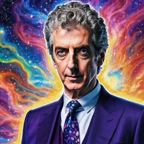 twelve,the doctor,doctor who,dr who,regeneration,tardis,emperor of space,doctor,time traveler,the eleventh hour,eleven,female doctor,purple,ten,twelve apostle,theoretician physician,series 62,purple background,the universe,screwdriver,Illustration,Realistic Fantasy,Realistic Fantasy 20