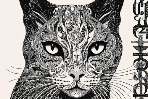 cat line art,animal line art,ocicat,line art animal,drawing cat,line art animals,felidae,tabby cat,feline,cat vector,bengal cat,animal feline,serigraphy,adobe illustrator,geometrical animal,doodle cat,breed cat,cat drawings,cool woodblock images,egyptian mau,Illustration,Vector,Vector 21