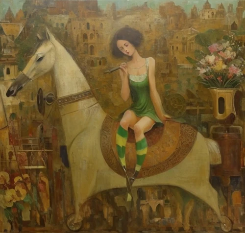 man and horses,centaur,horseback,girl with a wheel,girl with a dolphin,carousel horse,racehorse,carnival horse,equestrian,camelride,equestrianism,majorette (dancer),horse herder,the horse at the fountain,horse trainer,horse riding,laughing horse,hobbyhorse,joan of arc,girl in the garden,Common,Common,Cartoon