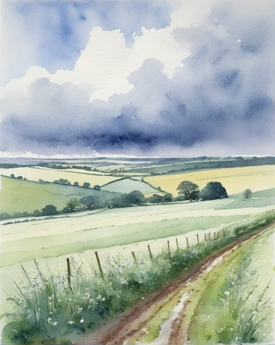 watercolour,stubble field,north yorkshire moors,farm landscape,south downs,watercolor blue,cloud bank,rain field,north yorkshire,watercolor,high moor,rapeseed field,northumberland,farmland,rural landscape,small landscape,watercolor sketch,meadow in pastel,watercolor background,wensleydale,Photography,Documentary Photography,Documentary Photography 07