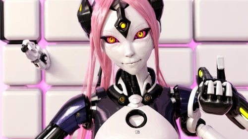 cosmetic,cyber,pink vector,humanoid,kos,cybernetics,anime 3d,3d model,nova,ixia,cyborg,ai,cyberspace,3d rendered,eve,symetra,3d figure,android,robotic,digiart