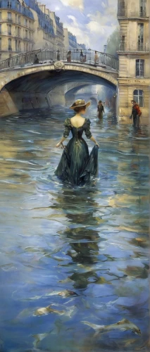 girl on the river,the blonde in the river,orsay,river seine,louvre,paris,floating on the river,watercolor paris,source de la sorgue,fisherman,the man in the water,on the river,oil painting,fishermen,fishing float,jet d'eau,bathing,braque francais,oil painting on canvas,people fishing,Illustration,Paper based,Paper Based 11