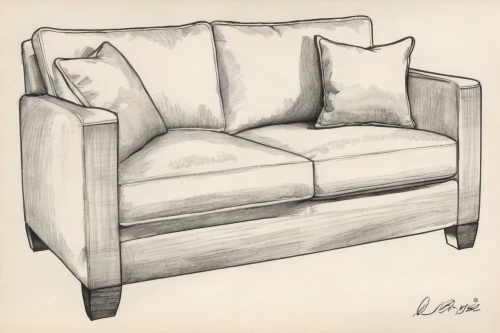 settee,loveseat,armchair,sofa set,sofa,wing chair,slipcover,studio couch,soft furniture,couch,furniture,chaise,vintage drawing,chaise lounge,upholstery,sofa cushions,seating furniture,sofa tables,pencil frame,chaise longue,Illustration,Paper based,Paper Based 30